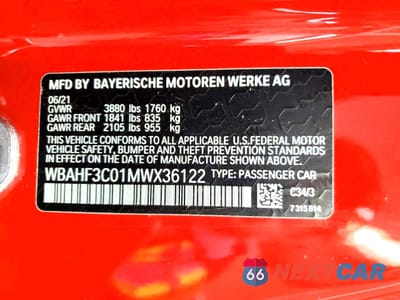 Zdjęcie 12 z 12 samochodu: 2021 BMW Z4 SDRIVE30I VIN:WBAHF3C01MWX36122 - miniatura