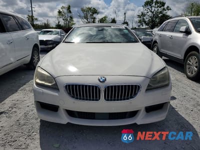 Piąte zdjęcie samochodu w środku: 2014 BMW 650 I GRAN COUPE VIN:WBA6B2C58ED129821 - miniatura
