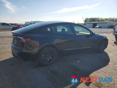 Trzecie zdjęcie samochodu z tyłu: 2025 TESLA MODEL 3 VIN:5YJ3E1EA8SF981091 - miniatura