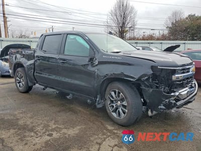 Czwarte zdjęcie samochodu z boku: 2025 CHEVROLET SILVERADO K1500 LT-L VIN:1GCPKKEK5SZ142065 - miniatura