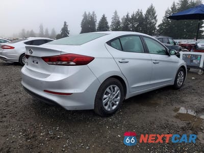 Trzecie zdjęcie samochodu z tyłu: 2018 HYUNDAI ELANTRA SE VIN:KMHD74LFXJU586023 - miniatura