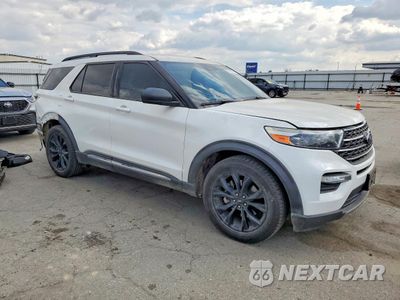 Czwarte zdjęcie samochodu z boku: 2020 FORD EXPLORER XLT VIN:1FMSK7DH9LGA40368 - miniatura