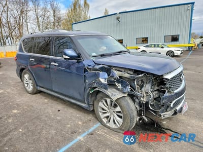 Czwarte zdjęcie samochodu z boku: 2015 INFINITI QX80 BASE VIN:JN8AZ2NCXF9370955 - miniatura
