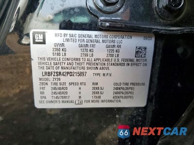 Zdjęcie 12 z 12 samochodu: 2023 BUICK ENVISION VIN:LRBFZSR42PD215897 - miniatura