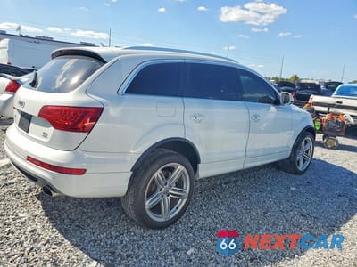 Trzecie zdjęcie samochodu z tyłu: 2014 AUDI Q7 PRESTIGE VIN:WA1WMAFE1ED004737 - miniatura