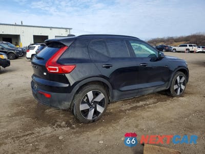Trzecie zdjęcie samochodu z tyłu: 2023 VOLVO XC40 RECHARGE ULTIMATE VIN:YV4ED3UM9P2002527 - miniatura