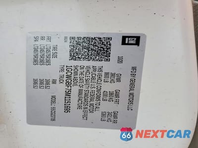 Zdjęcie 13 z 13 samochodu: 2021 CHEVROLET EXPRESS G2500 UTILITY / SERVICE VAN VIN:1GCWGBF75M1151695 - miniatura