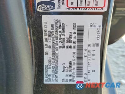 Zdjęcie 14 z 14 samochodu: 2015 FORD FIESTA SE VIN:3FADP4EJXFM148139 - miniatura