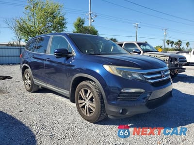 Czwarte zdjęcie samochodu z boku: 2016 HONDA PILOT EXL VIN:5FNYF5H53GB059098 - miniatura