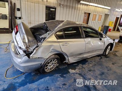 Trzecie zdjęcie samochodu z tyłu: 2013 HONDA CIVIC LX VIN:19XFB2F55DE100501 - miniatura
