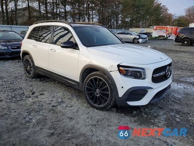 Czwarte zdjęcie samochodu z boku: 2020 MERCEDES-BENZ GLB 250 4MATIC VIN:WDC4M4HB1LW000359 - miniatura