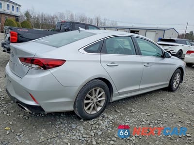 Trzecie zdjęcie samochodu z tyłu: 2019 HYUNDAI SONATA SE VIN:5NPE24AF7KH800830 - miniatura