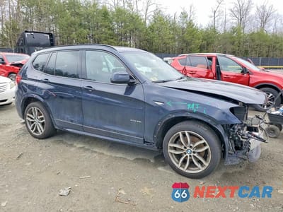 Czwarte zdjęcie samochodu z boku: 2017 BMW X3 XDRIVE28I VIN:5UXWX9C36H0W78729 - miniatura