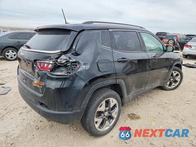 Trzecie zdjęcie samochodu z tyłu: 2021 JEEP COMPASS LIMITED VIN:3C4NJDCB2MT590086 - miniatura