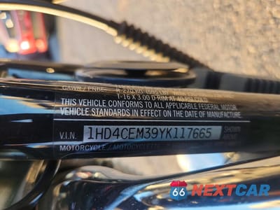 Zdjęcie 9 z 9 samochodu: 2000 HARLEY-DAVIDSON XL883 HUGGER VIN:1HD4CEM39YK117665 - miniatura