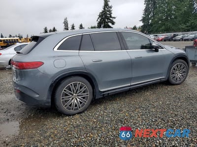 Trzecie zdjęcie samochodu z tyłu: 2023 MERCEDES-BENZ EQS SUV 450 4MATIC VIN:4JGDM2EB5PA001432 - miniatura