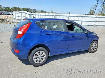 Trzecie zdjęcie samochodu z tyłu: 2017 HYUNDAI ACCENT SE VIN:KMHCT5AE4HU346452 - miniatura
