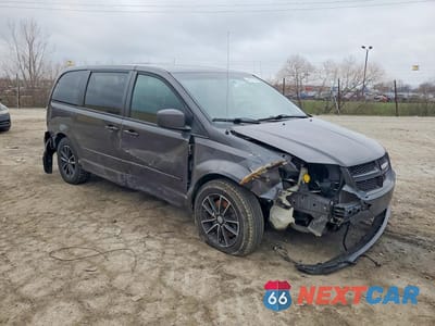 Czwarte zdjęcie samochodu z boku: 2017 DODGE GRAND CARAVAN SE VIN:2C4RDGBG9HR636643 - miniatura