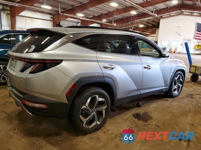 Trzecie zdjęcie samochodu z tyłu: 2022 HYUNDAI TUCSON LIMITED VIN:5NMJECAE1NH041875 - miniatura
