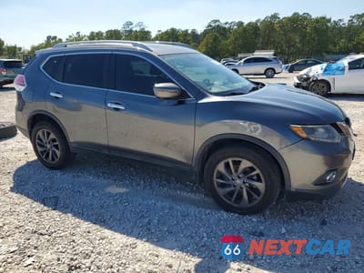 Czwarte zdjęcie samochodu z boku: 2016 NISSAN ROGUE SL VIN:5N1AT2MT0GC790741 - miniatura