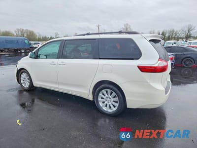 Drugie zdjęcie samochodu z przodu: 2015 TOYOTA SIENNA XLE 7-PASSENGER VIN:5TDDK3DC4FS119497 - miniatura