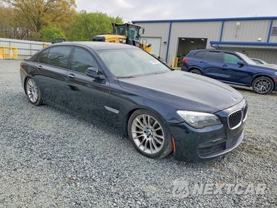 Czwarte zdjęcie samochodu z boku: 2015 BMW 740 LI VIN:WBAYE4C50FD946908 - miniatura