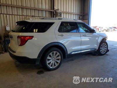 Trzecie zdjęcie samochodu z tyłu: 2022 FORD EXPLORER LIMITED VIN:1FMSK7FH1NGA78158 - miniatura