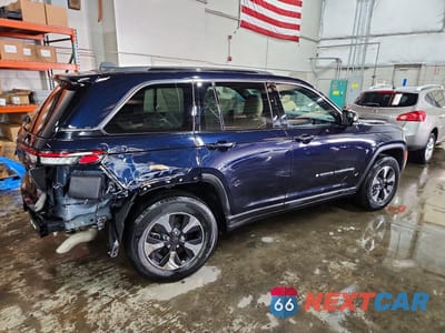 Trzecie zdjęcie samochodu z tyłu: 2024 JEEP GRAND CHEROKEE LIMITED 4XE VIN:1C4RJYB60R8601931 - miniatura
