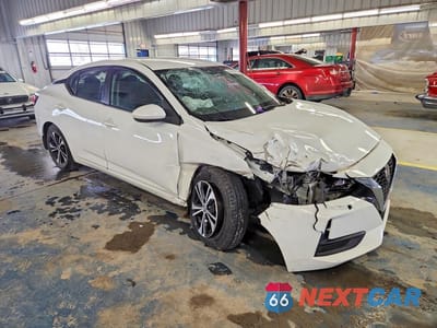 Czwarte zdjęcie samochodu z boku: 2020 NISSAN SENTRA SV VIN:3N1AB8CVXLY282679 - miniatura