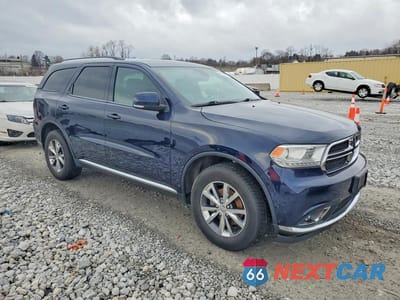 Czwarte zdjęcie samochodu z boku: 2016 DODGE DURANGO LIMITED VIN:1C4RDJDG1GC449351 - miniatura