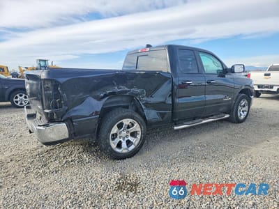 Trzecie zdjęcie samochodu z tyłu: 2019 RAM 1500 BIG HORN VIN:1C6SRFBT1KN830816 - miniatura