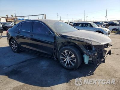 Czwarte zdjęcie samochodu z boku: 2016 ACURA TLX VIN:19UUB1F37GA001297 - miniatura