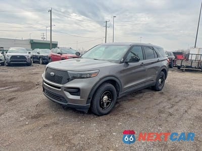 Drugie zdjęcie samochodu z przodu: 2020 FORD EXPLORER POLICE INTERCEPTOR VIN:1FM5K8ABXLGA19256 - miniatura