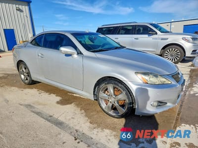Czwarte zdjęcie samochodu z boku: 2010 LEXUS IS 250C BASE VIN:JTHFF2C27A2506382 - miniatura