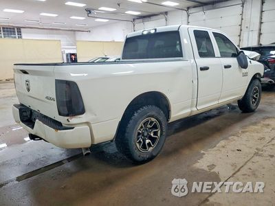 Trzecie zdjęcie samochodu z tyłu: 2018 RAM 1500 ST VIN:1C6RR7FG0JS320393 - miniatura