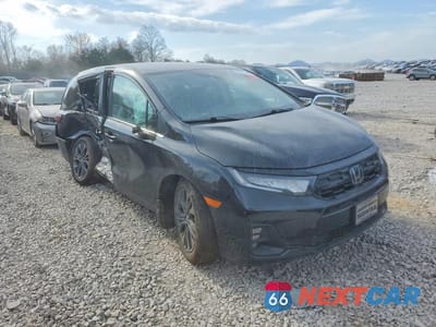 Czwarte zdjęcie samochodu z boku: 2025 HONDA ODYSSEY TOURING VIN:5FNRL6H8XSB011104 - miniatura