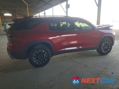 Trzecie zdjęcie samochodu z tyłu: 2025 CHEVROLET TRAVERSE Z71 VIN:1GNEVJRS6SJ305122 - miniatura