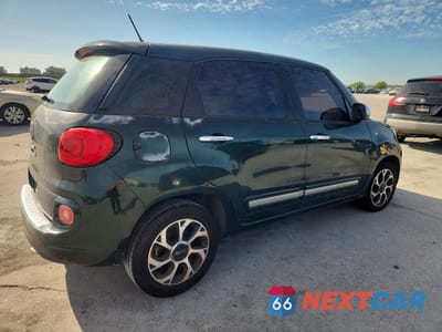 Trzecie zdjęcie samochodu z tyłu: 2014 FIAT 500L LOUNGE VIN:ZFBCFACH8EZ015404 - miniatura