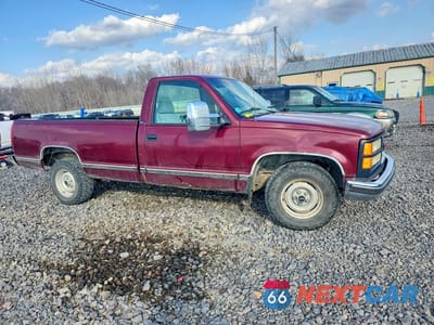 Czwarte zdjęcie samochodu z boku: 1995 GMC SIERRA C1500 VIN:1GTEC14H4SZ527069 - miniatura