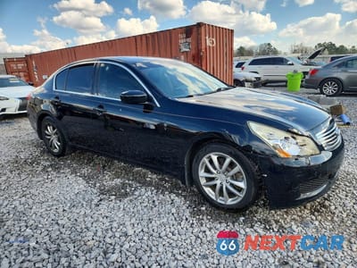 Czwarte zdjęcie samochodu z boku: 2009 INFINITI G37 SEDAN BASE VIN:JNKCV61E29M304169 - miniatura