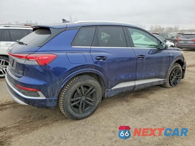 Trzecie zdjęcie samochodu z tyłu: 2023 AUDI Q4 E-TRON TECHNIK VIN:WA1M2AFZ8PP062507 - miniatura