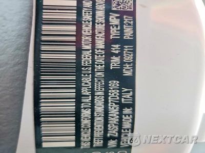 Zdjęcie 13 z 13 samochodu: 2023 ALFA ROMEO STELVIO SPRINT VIN:ZASPAKAN5P7D58169 - miniatura