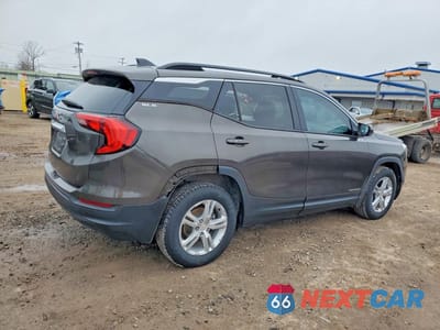 Trzecie zdjęcie samochodu z tyłu: 2019 GMC TERRAIN SLE VIN:3GKALMEV0KL366011 - miniatura