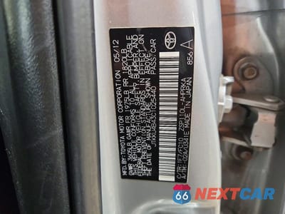 Zdjęcie 13 z 13 samochodu: 2012 SCION XD BASE VIN:JTKKU4B43C1025440 - miniatura
