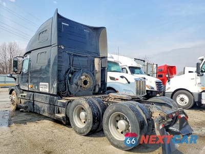 Trzecie zdjęcie samochodu z tyłu: 2007 VOLVO VN VNL VIN:4V4NC9GH17N446088 - miniatura