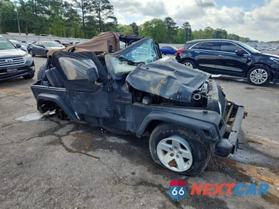 Czwarte zdjęcie samochodu z boku: 1997 JEEP WRANGLER / TJ SE VIN:1J4FY29P8VP412688 - miniatura
