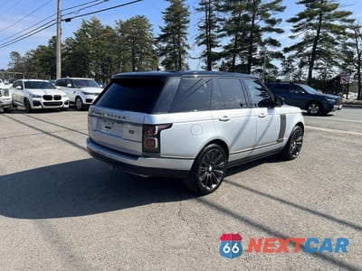 Czwarte zdjęcie samochodu z boku: 2018 LAND ROVER RANGE ROVER SUPERCHARGED VIN:SALGS2RE4JA504820 - miniatura