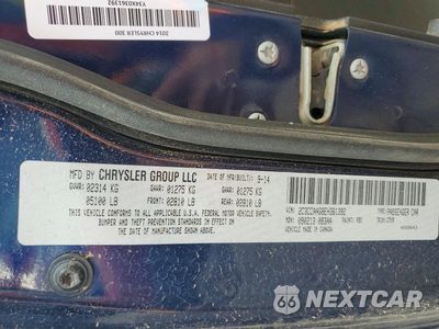 Zdjęcie 13 z 13 samochodu: 2014 CHRYSLER 300 VIN:2C3CCAAG8EH361392 - miniatura