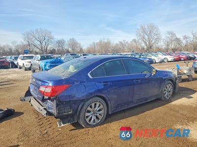 Trzecie zdjęcie samochodu z tyłu: 2015 SUBARU LEGACY 2.5I PREMIUM VIN:4S3BNBD67F3009824 - miniatura