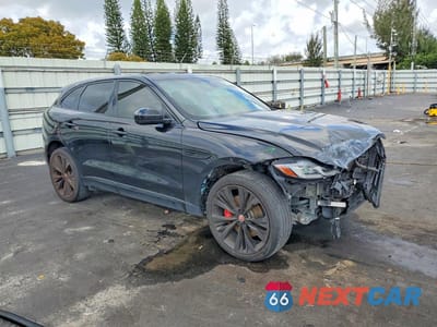 Czwarte zdjęcie samochodu z boku: 2021 JAGUAR F-PACE R-DYNAMIC S VIN:SADCT2FU8MA679725 - miniatura